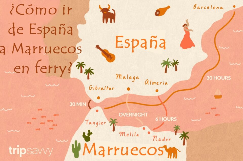 ¿Cómo ir de España a Marruecos en ferry?